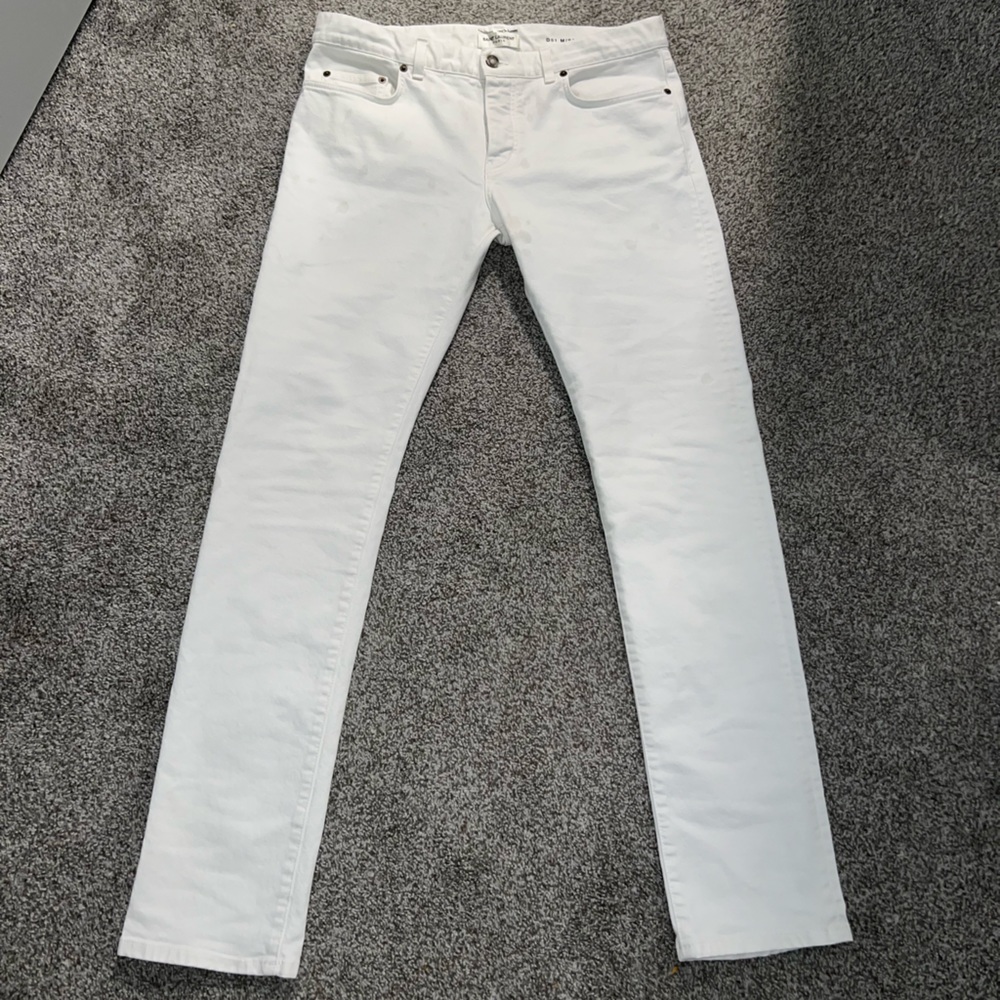 Saint Laurent White Jeans Size 34